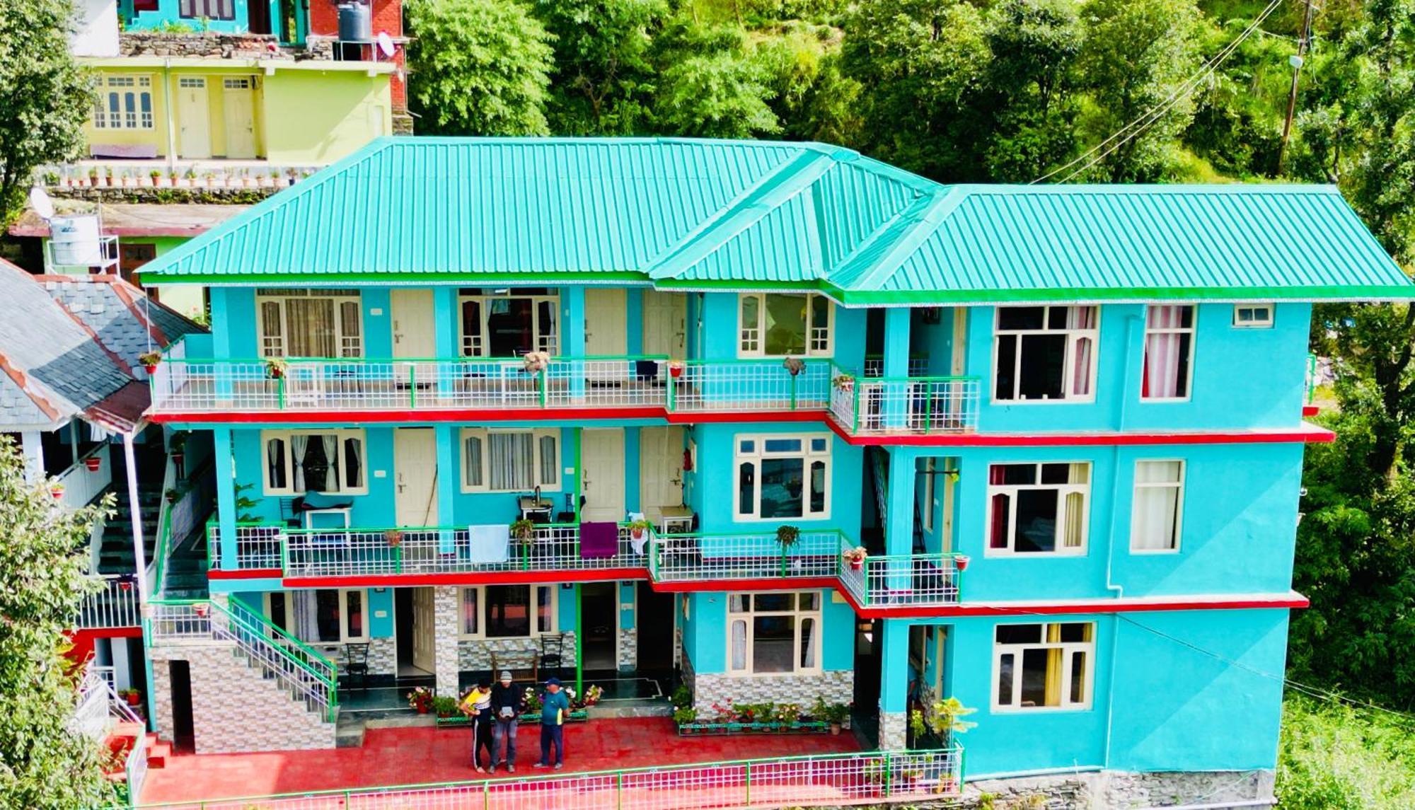 דרמסאלה Jagatram Niwas Guesthouse Dharamkot מראה חיצוני תמונה